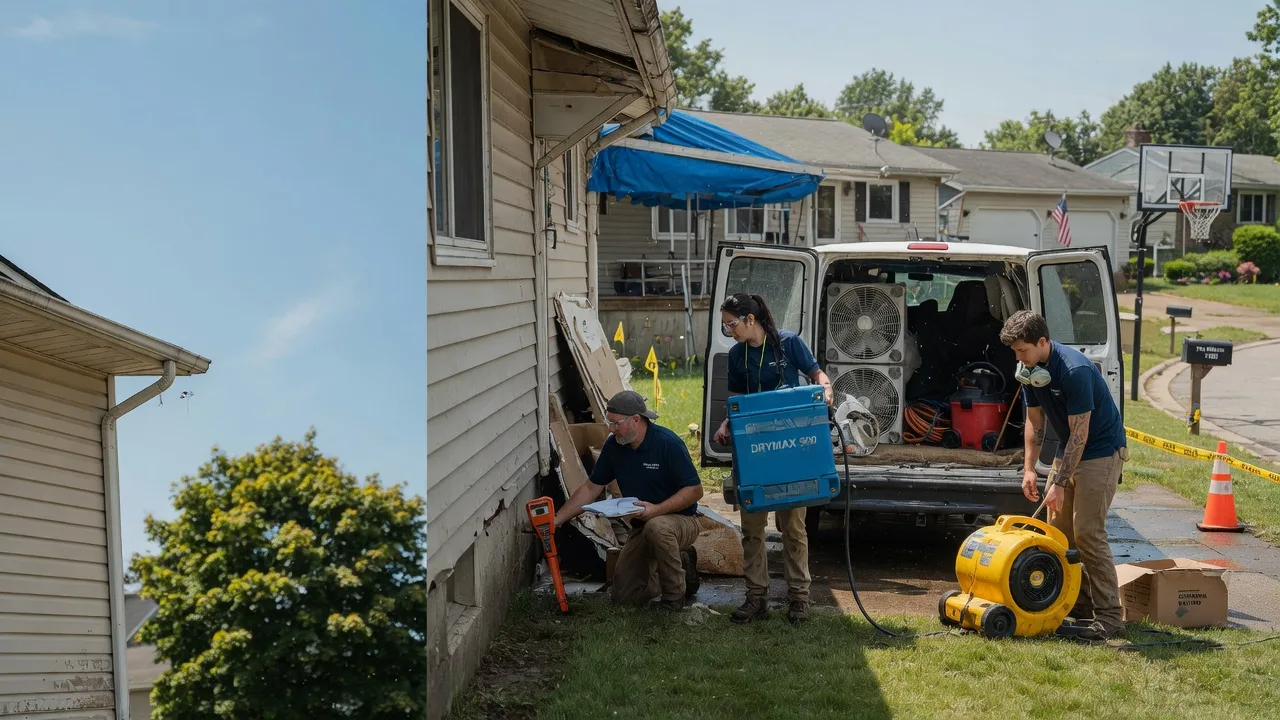 Ceiling Leak Cleanup in Arcadia, PA near me